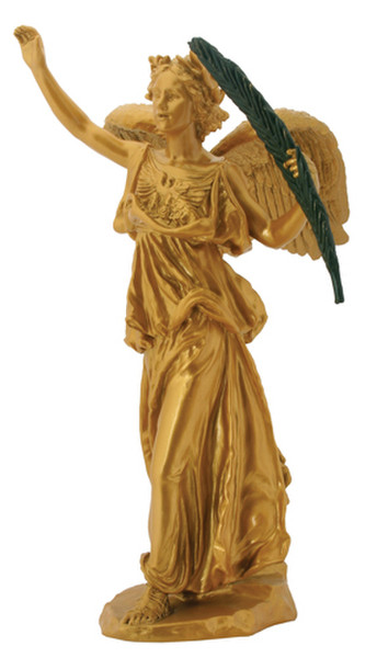 Nike the Greek goddess of Victory Statue with Palm Leaf in Hand